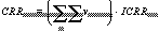 CRR=(EEv)*ICRR